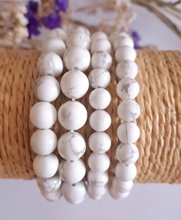 Bracelet en Howlite A