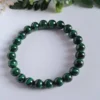 Bracelet en Malachite AA, Boule 8mm