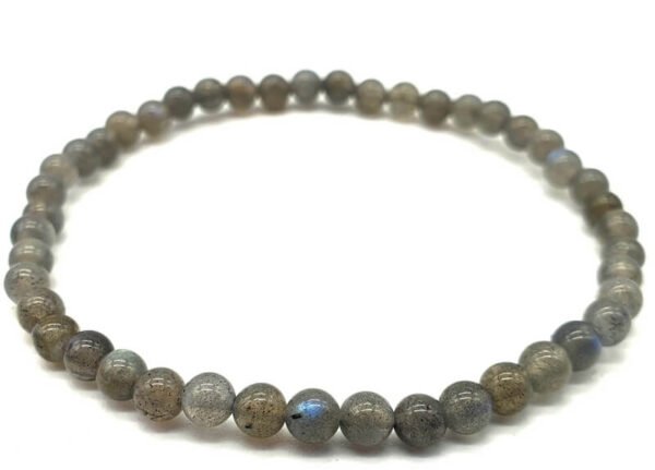 Bracelet protection en Labradorite AA, 6mm – Image 2