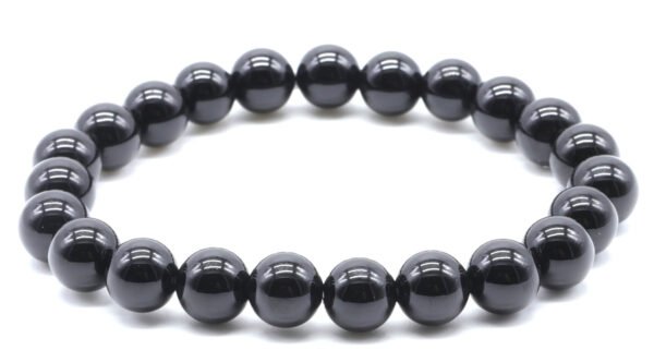 Bracelet Protection, ancrage en tourmaline noir 8mm