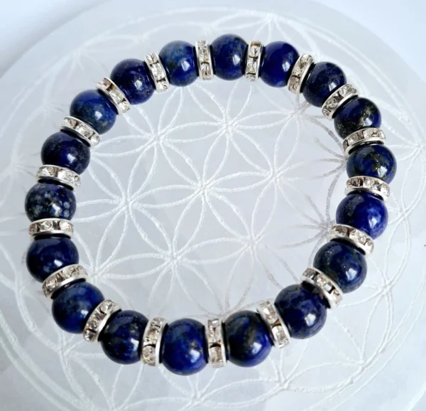 Bracelet Lapis Lazuli 8mm, AA – Image 2