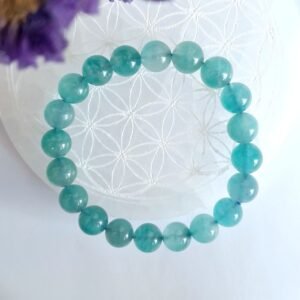 Bracelet en Amazonite AA, 10mm
