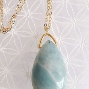 pendentif en pierre amazonite