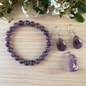 Parure en Améthyste