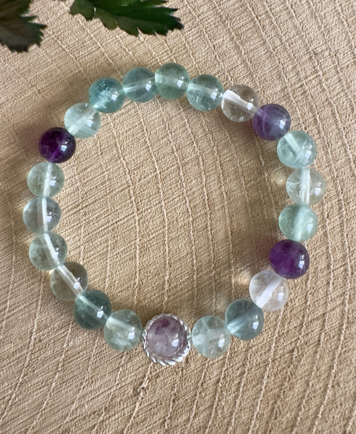 Bracelet Fluorite – Équilibre & Clarté d’Esprit – Image 2
