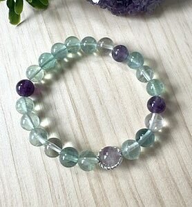 Bracelet Fluorite – Équilibre & Clarté d’Esprit